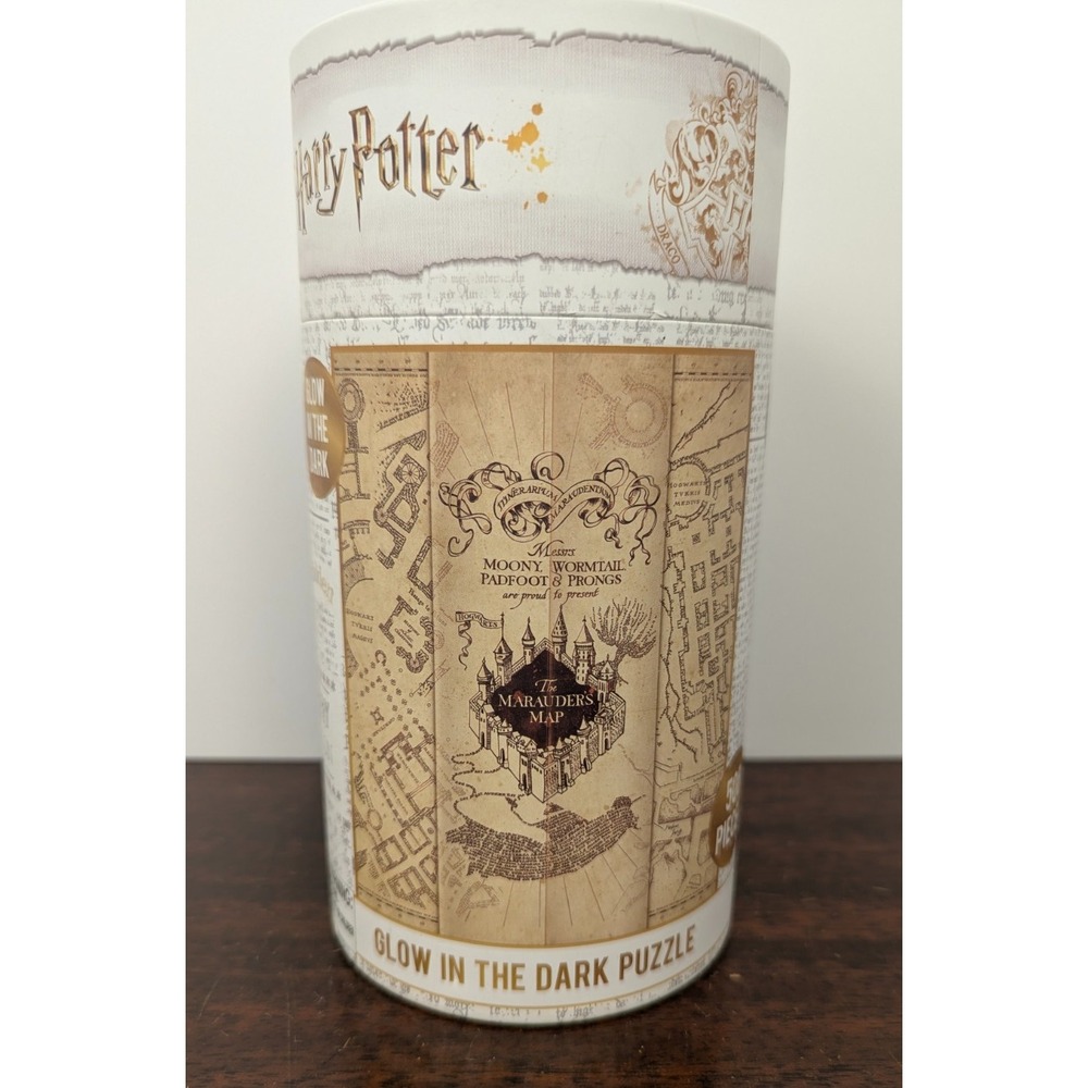 Paladone Harry Potter Marauder's Map Glow in the Dark 500 Piece Puzzle PA111524